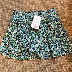 NWT! Athleta Floral Print Tennis Skirt size S